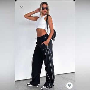 Unphased Track Pants Black